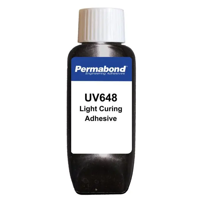 Permabond UV648 Non-Drip Plastic Bonding UV-Curable Adhesive, Clear