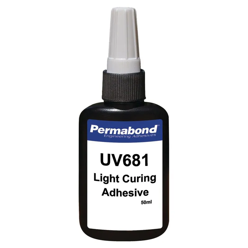 Permabond UV681 Tack-Free Coating UV-Curable Adhesive, Clear