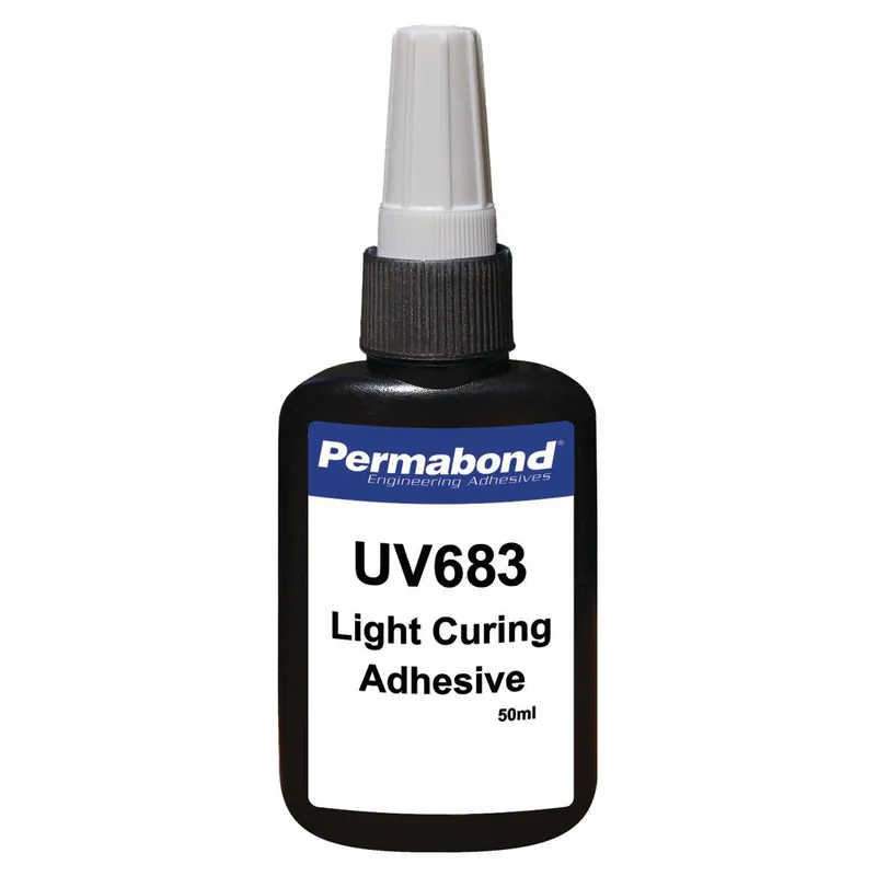 Permabond UV683 Tack-Free Coating/Doming UV-Curable Adhesive, Clear