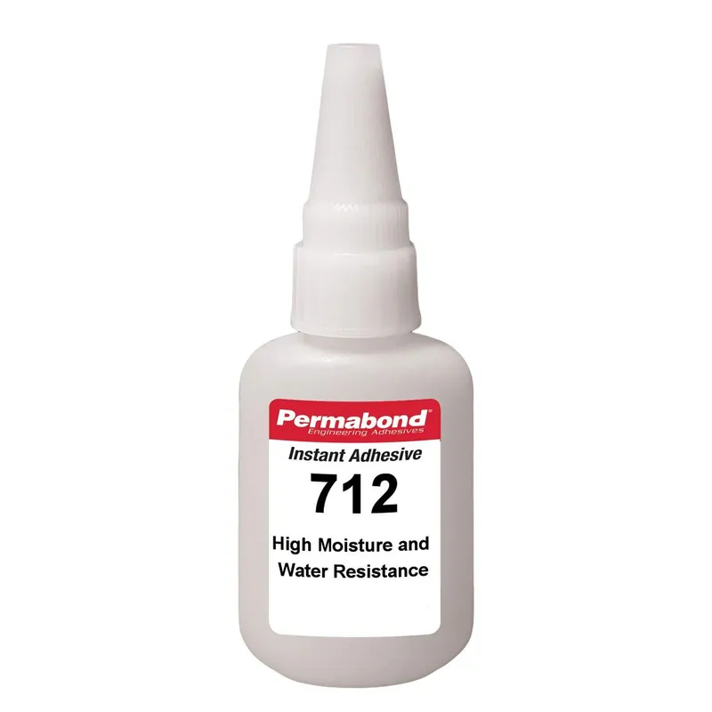 Permabond 712 Water Resistant Cyanoacrylate Adhesive, Clear