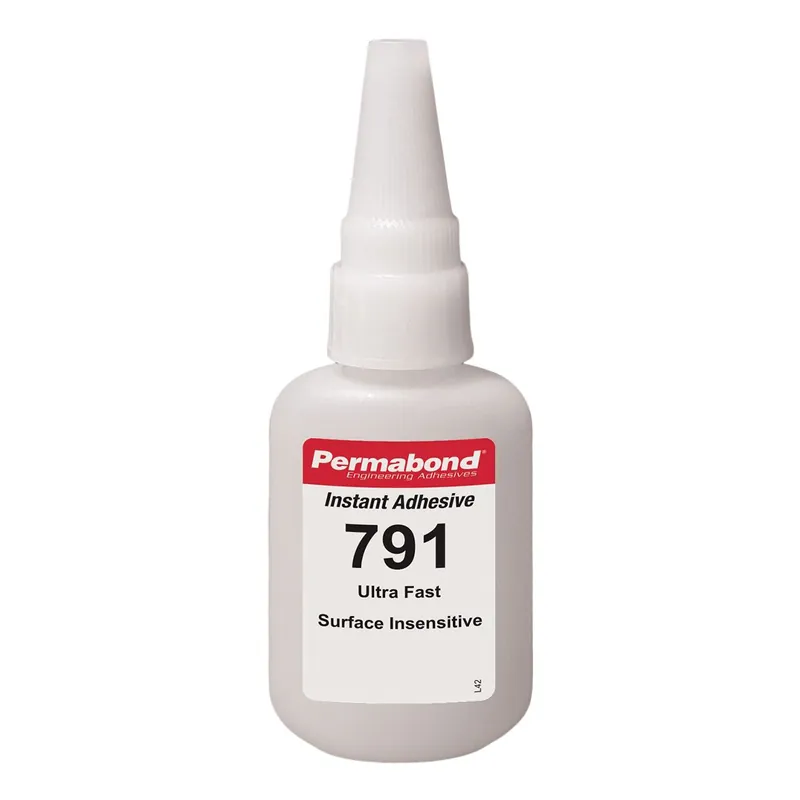 Permabond 791 Surface Insensitive Fast Curing Cyanoacrylate Adhesive, Clear