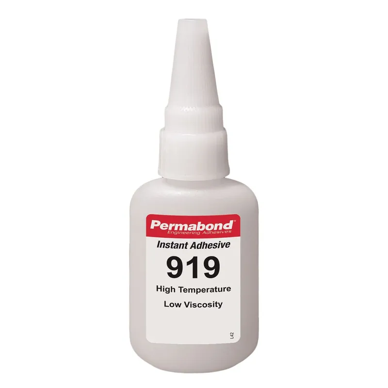 Permabond 919 High-Temperature Wicking Grade Cyanoacrylate Adhesive, Clear