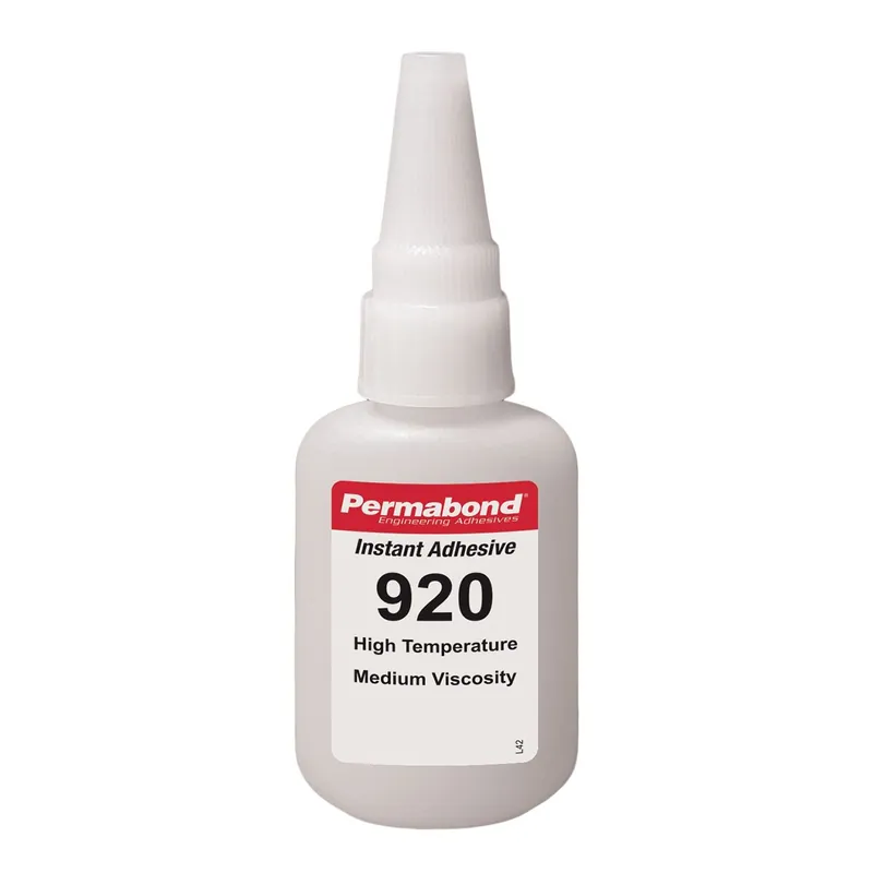 Permabond 920 High-Temperature Cyanoacrylate Adhesive, Clear
