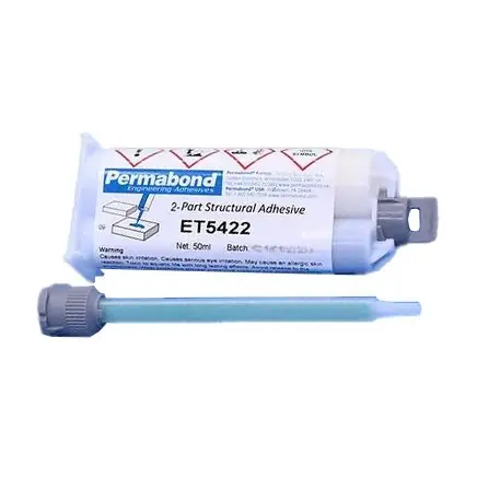 Permabond ET5422 Toughened High Strength Two-Part Epoxy, Off White/Blue