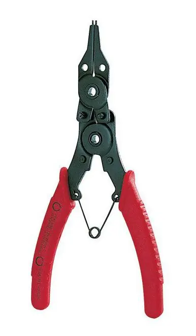 Eclipse Tools 100-022 Needle Nose Snap Ring Pliers, 6" OAL