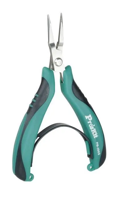 Eclipse Tools PM-396G Stainless Steel Long Needle Nose Pliers, 4.7" OAL