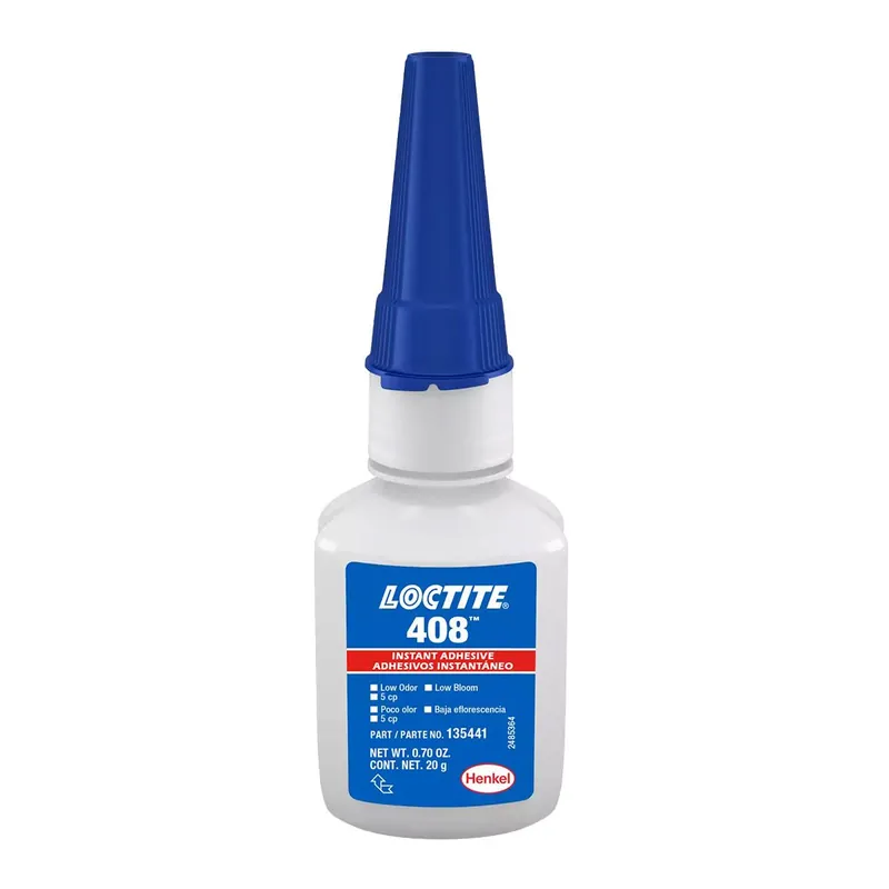 Loctite 408 Wicking-Grade Low Odor & Bloom Surface Insensitive Instant Adhesive