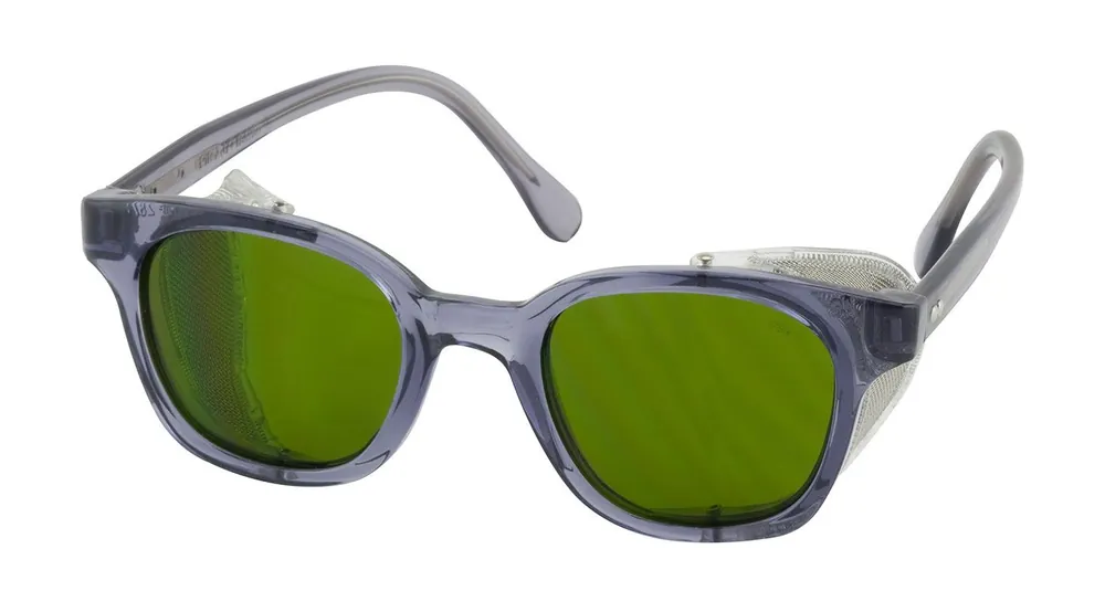 PIP 249-5907-207 Traditional Safety Glasses with Smoke Frame & Green 3.0 IR Filter Lens