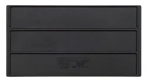 Quantum Stackable Shelf Bin Cross Dividers, 6.5" Tall