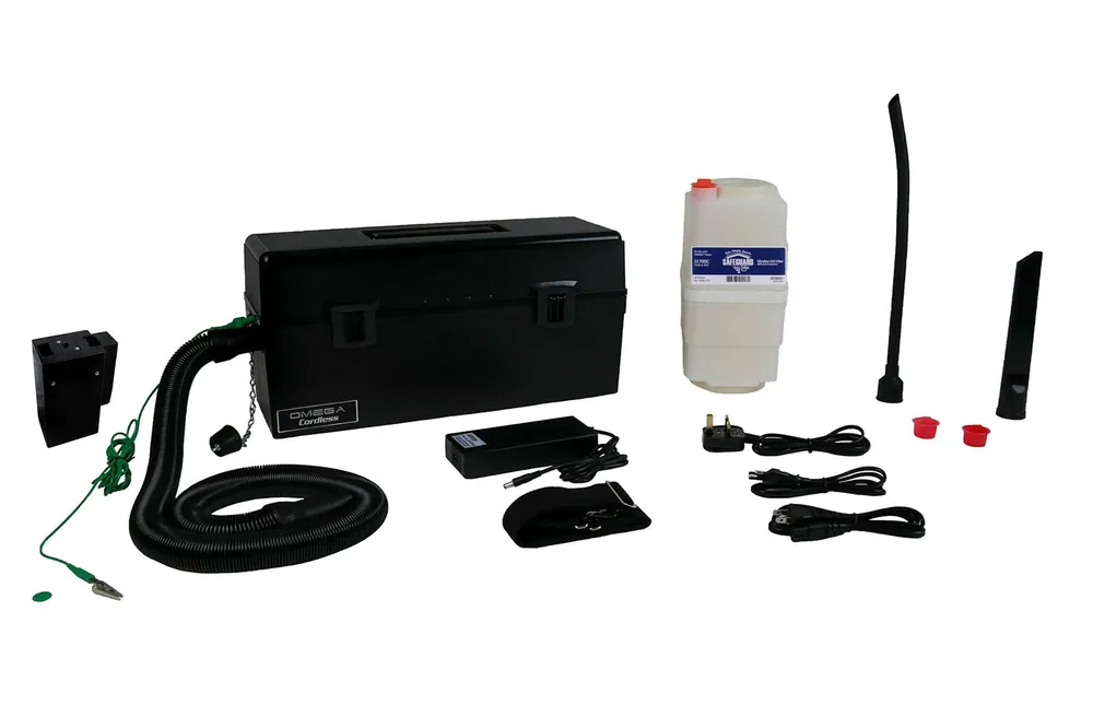 Atrix International VACO22VESD Omega ESD-Safe Cordless Vacuum with H12 Ultrafine Filtration