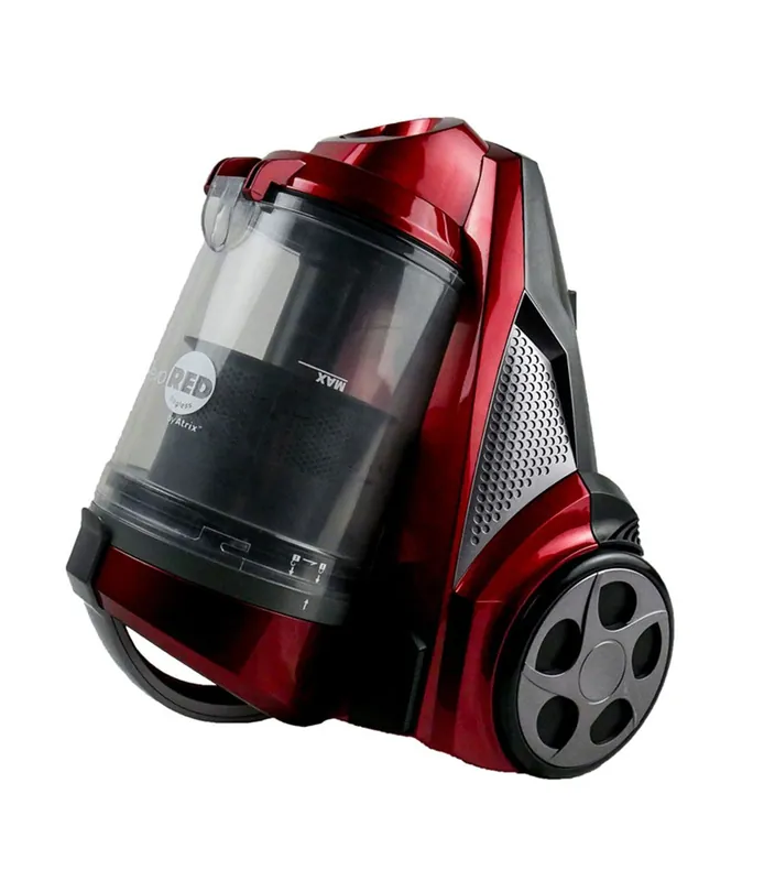 Atrix International AHC-RR Revo RED Bagless Canister Vacuum with HEPA Filtration