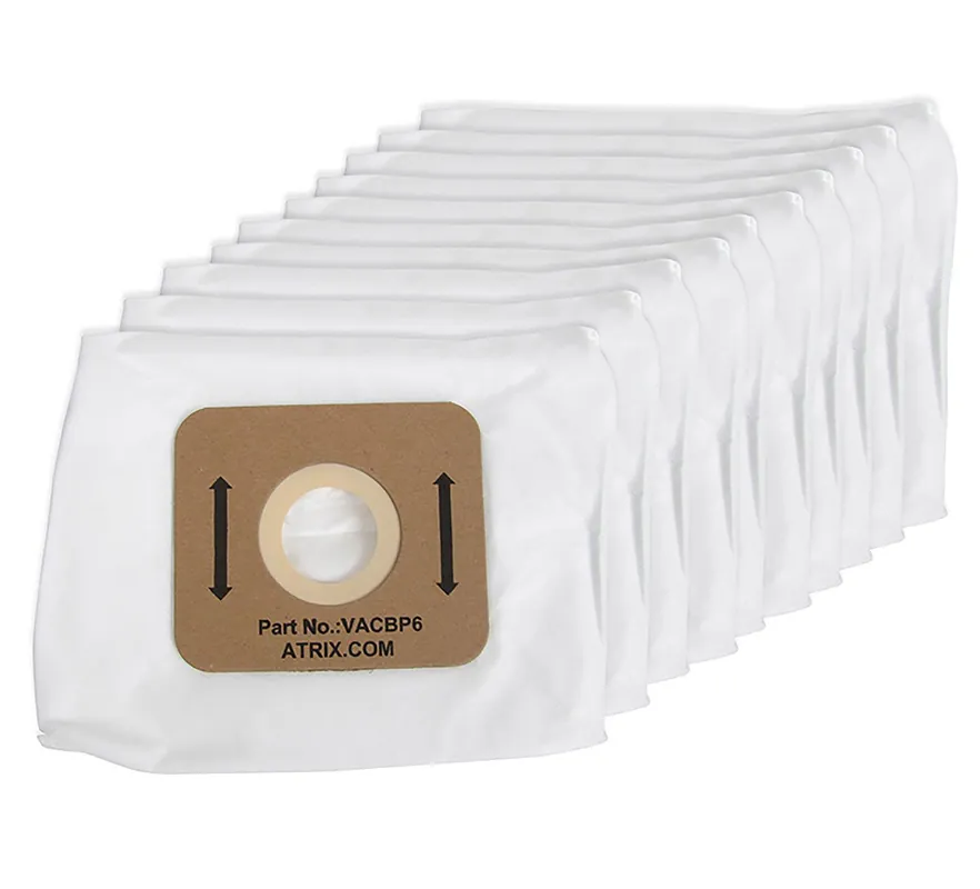 Atrix International VACBP6-10P HEPA Filter Bags for Ergo Backpack Series Vacuums (Pack of 10)