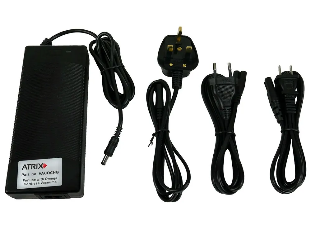 Atrix International VACOCHG Replacement Charger for Omega Cordless Vacuums