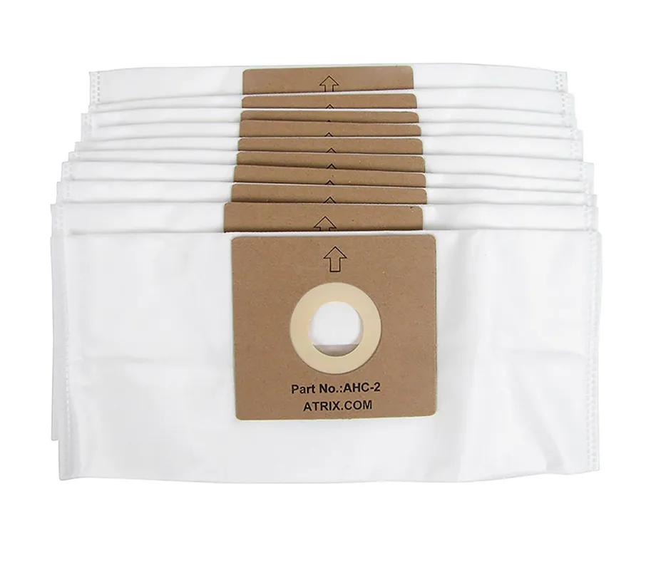Atrix International AHC-2 HEPA Filter Bags for Turbo RED Canister Vacuum (Pack of 10)