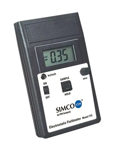 Simco-Ion Technology 91-0775 775 Compact Handheld Electrostatic Fieldmeter