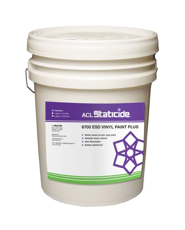 ACL Staticide 6700D Staticide® Dissipative Vinyl Paint PLUS