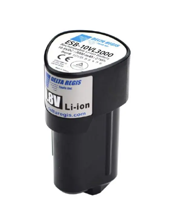 Delta Regis Tools ESB-10VL3000 3,000 mAh Li-ion Battery for ESB8 & BSP8 Series Screwdrivers