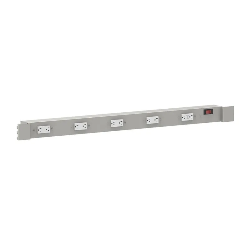 Arlink 4396 Double-Sided 15-Amp Power Beam with 8 Outlets per Side, 36"