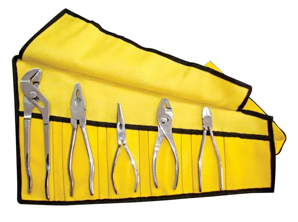 Aven Tools 10381 5-Piece Stainless Steel Pliers Set