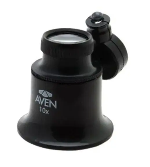 Aven Tools 26034-LED Eye Loupe with LED Light, 10x