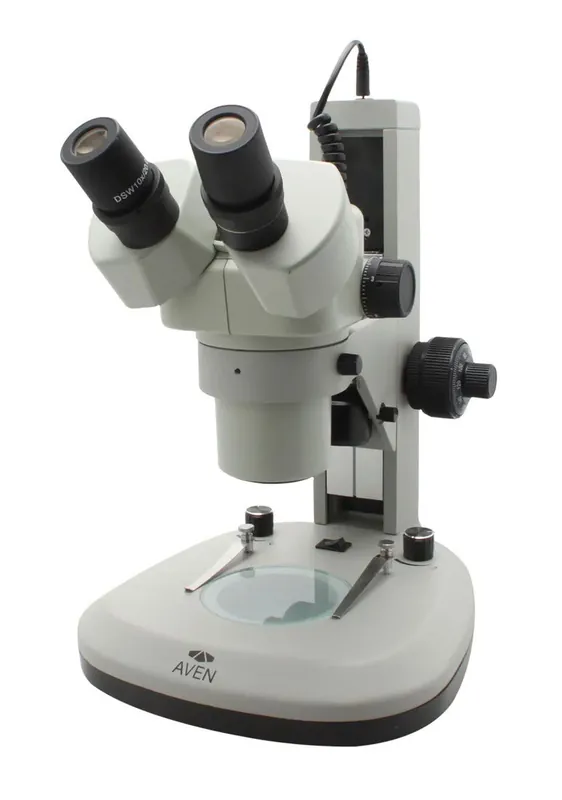 Aven Tools SPZ50-506 Stereo Zoom Microscope with Track Stand & LED Lights