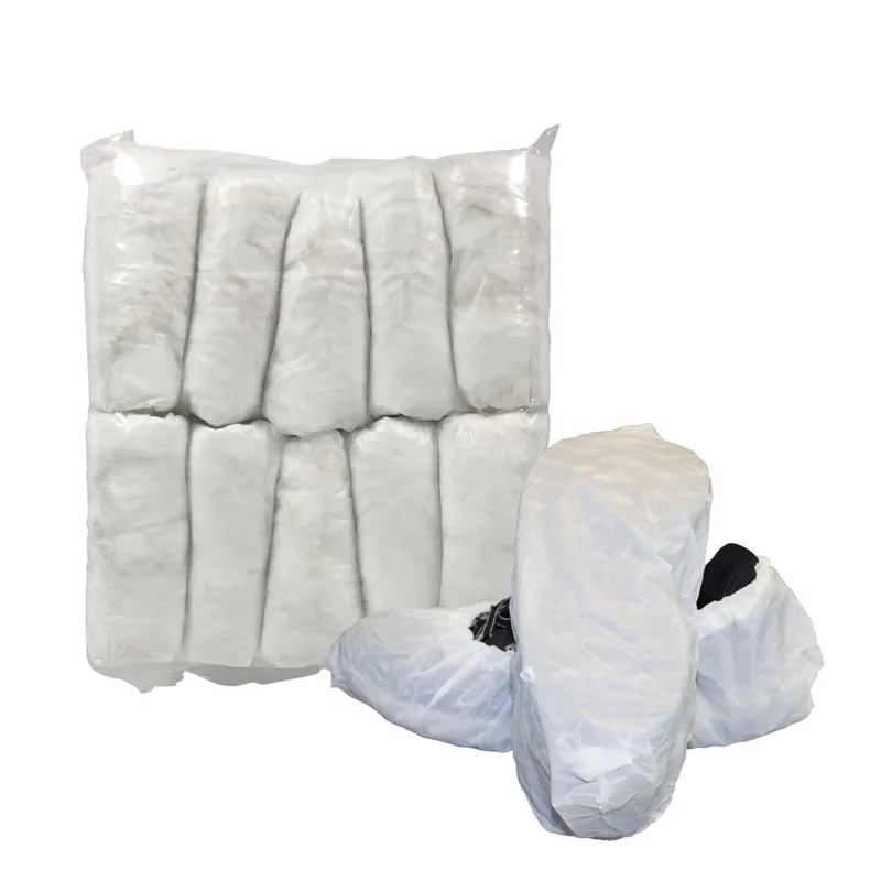 CleanPro Water-Resistant CPE Shoe Covers with Skid Resistance