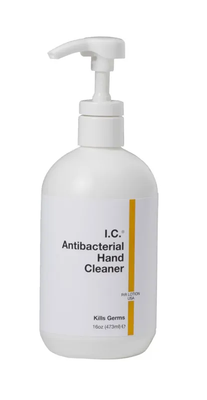 R&R Lotion ICS-16 I.C.® Antibacterial Hand Cleaner, 16 oz. Pump Bottles (Case of 12)