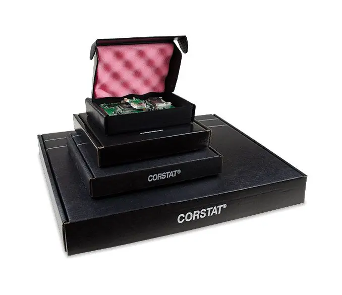 Conductive Containers Correc-Pak Anti-Static Foam Shippers