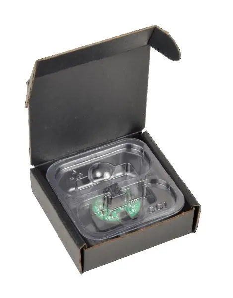 Conductive Containers SM Compak Standard Component Shippers with Dissipative Plastic Tray & Cover