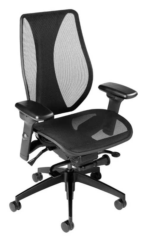 ergoCentric tCentric Hybrid™ Task Chair with Mesh Back & Seat, Syncro Tilt
