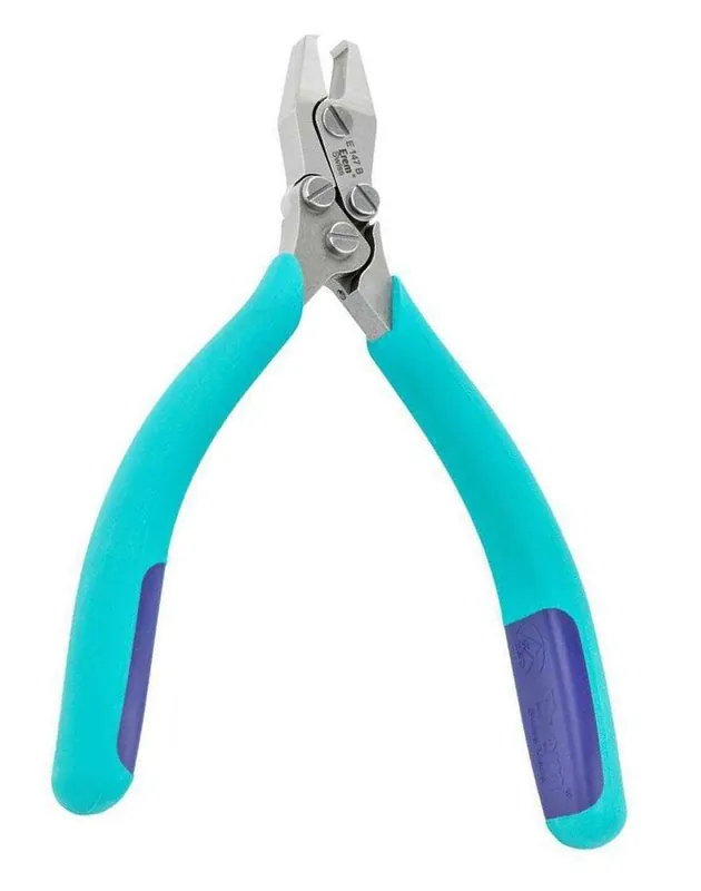 Erem E147B Swiss-Made ESD-Safe Maxi Straight Pointed Flush Side Cutter with Compound Action, 5.394" OAL