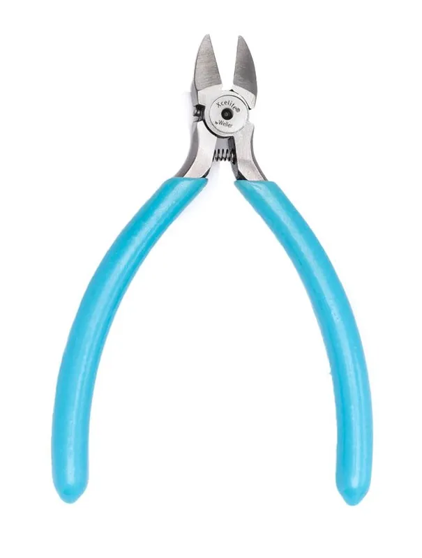 Xcelite MS543JVN ESD-Safe Relieved Tapered Head Flush Cutter, 4" OAL