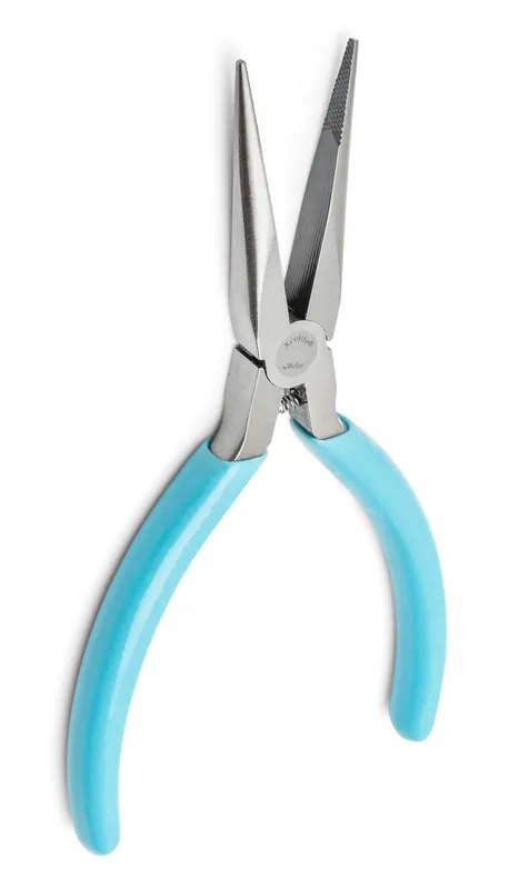 Xcelite LN55VN ESD-Safe Thin Long Nose Pliers with Smooth Jaw, Fine Pointed Tips & Ergonomic Handles, 5.5" OAL