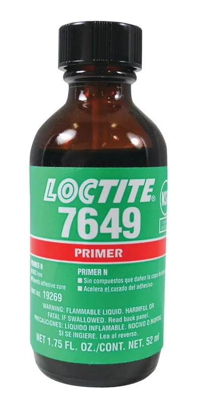 Loctite 135286 SF 7649 Solvent-Based Primer for Instant Adhesives, 1.75 oz. Bottle