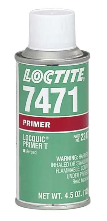 Loctite 135337 SF 7471 Isopropyl Acetate-Based Primer for Instant Adhesives, 4.5 oz. Aerosol Can