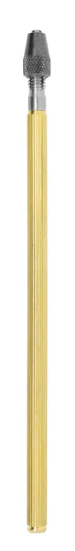 Excelta 227B ★★ Brass Pin Vice with 0.0"-0.025" Chuck Opening, 4" OAL
