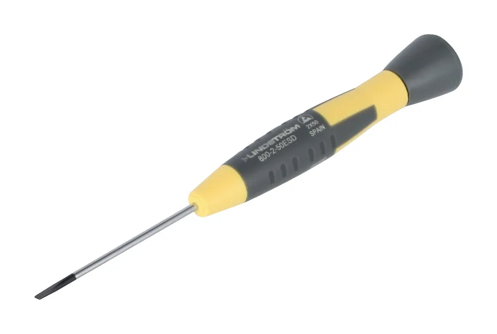 Lindstrom ESD-Safe Precision Slotted Screwdrivers
