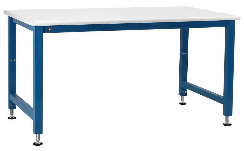 BUILT RIGHT A-Series Height Adjustable Workbench with Formica® Laminate