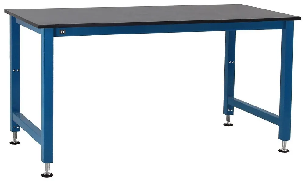 BUILT RIGHT A-Series Height Adjustable Workbench with 0.75" Phenolic Resin Work Surface