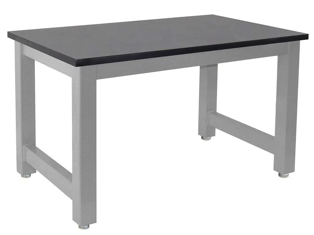 BUILT RIGHT H-Series Heavy-Duty Workbench with 1" Phenolic Resin Work Surface