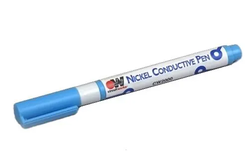 Chemtronics CW2000 CircuitWorks® Nickel Conductive Trace Repair Pen, 9g (Case of 12)