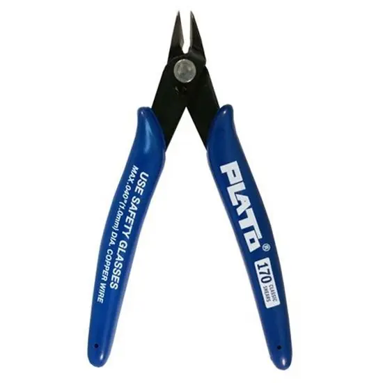 Plato 175 Platoshear ESD-Safe Flush Lead Cutter with Catcher, 5.125" OAL