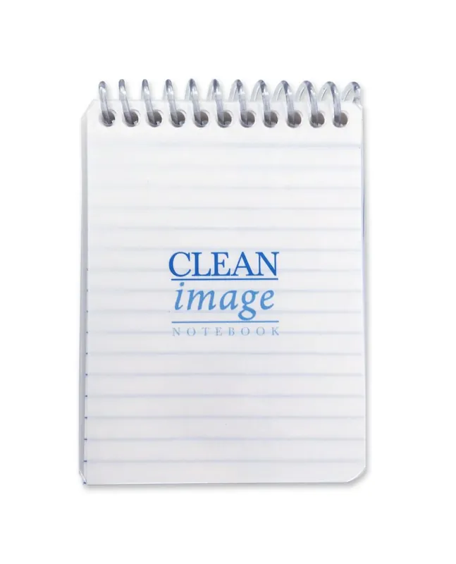 Purus PNB CI 3X4 2240-L Spiral-Bound College Ruled Cleanroom Notebook, White, 3" x 4"