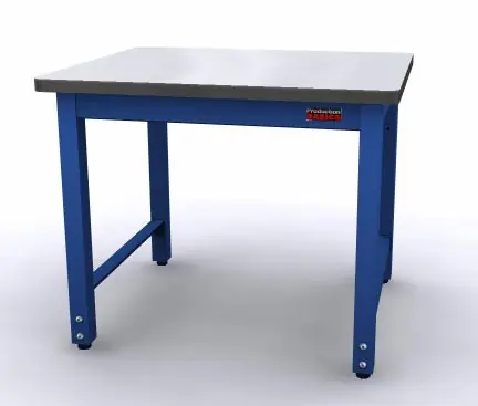 Production Basics RTW Workstation with Laminate Work Surface