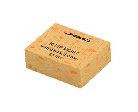 JBC S7751 Replacement Sponge for Compact Stands, 46 x 37mm