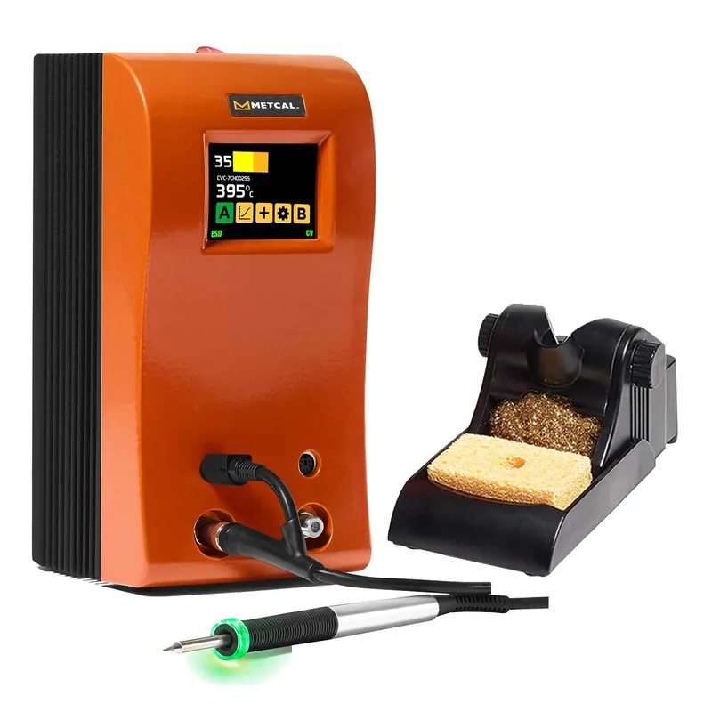 80W Connection Validation Digital Soldering System with Dual Simultaneous Ports