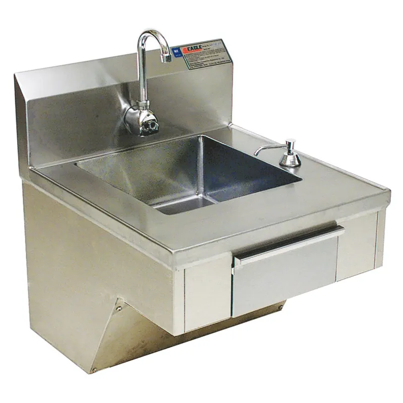 Eagle Wall-Mounted Eye-Activated ADA Hand Wash Sink