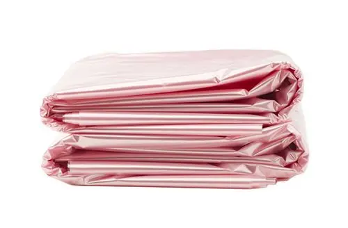 ACL Staticide 5079 Small ESD Wastebasket Liners, Pink, 5-7 Gallon (Case of 50)