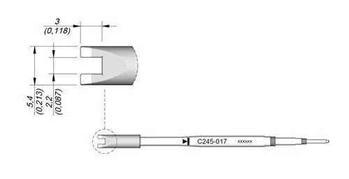 JBC C245 Series Chip Soldering Cartridges