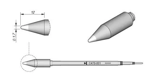 JBC C470 Series Soldering Cartridges